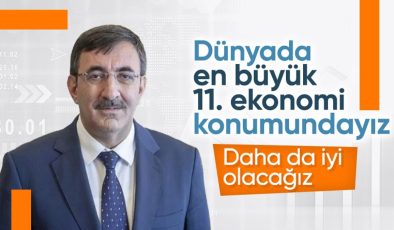 Cevdet Yılmaz: 11’inci büyük ekonomi konumundayız