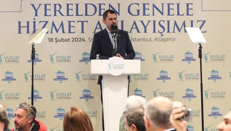 Murat Kurum: İnşallah 28 Mayıs’ı 31 Mart’la birleştireceğiz, ‘merkezden yerele istikrar’ diyeceğiz