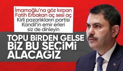 Murat Kurum net konuştu! Topu da gelse biz bu seçimi alacağız