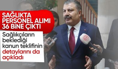 Sağlık Bakanı Koca: 9 bin sözleşmeli personel daha alacağız