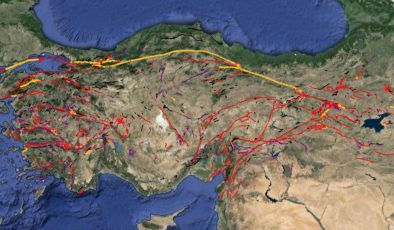 Türkiye’de deprem riski! MTA diri fay hattı haritasını güncelledi