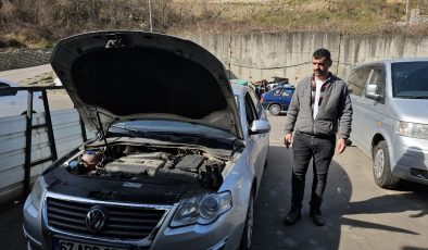 Zonguldak’ta ilginç olay: Tamire bıraktığı arabayı usta kullandı!