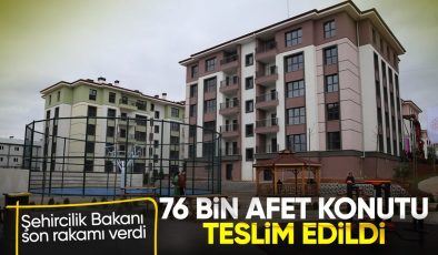 Deprem konutları yükselmeye devam ediyor! Mehmet Özhaseki son rakamları verdi