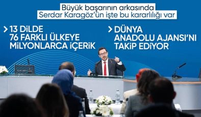 Anadolu Ajansı’nın yıllık Olağan Genel Kurul Toplantısı yapıldı