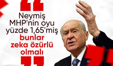 Devlet Bahçeli’den yerel seçim değerlendirmesi