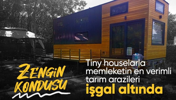 Edirne’deki tarım arazilerinde tiny house işgali