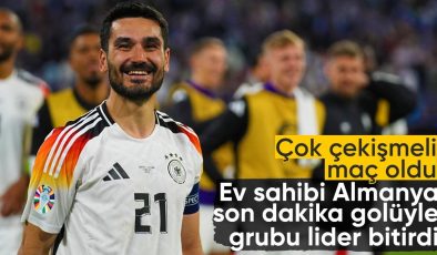 EURO 2024’te Almanya ve İsviçre berabere kaldı