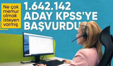 KPSS Lisans oturumlarına 1,6 milyon kişi başvurdu