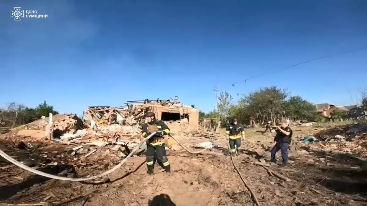 Sumy’ye Hava Saldırısı: 1 Ölü, 6 Yaralı