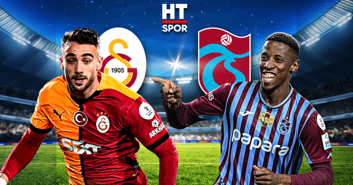 Galatasaray – Trabzonspor maçı CANLI YAYIN